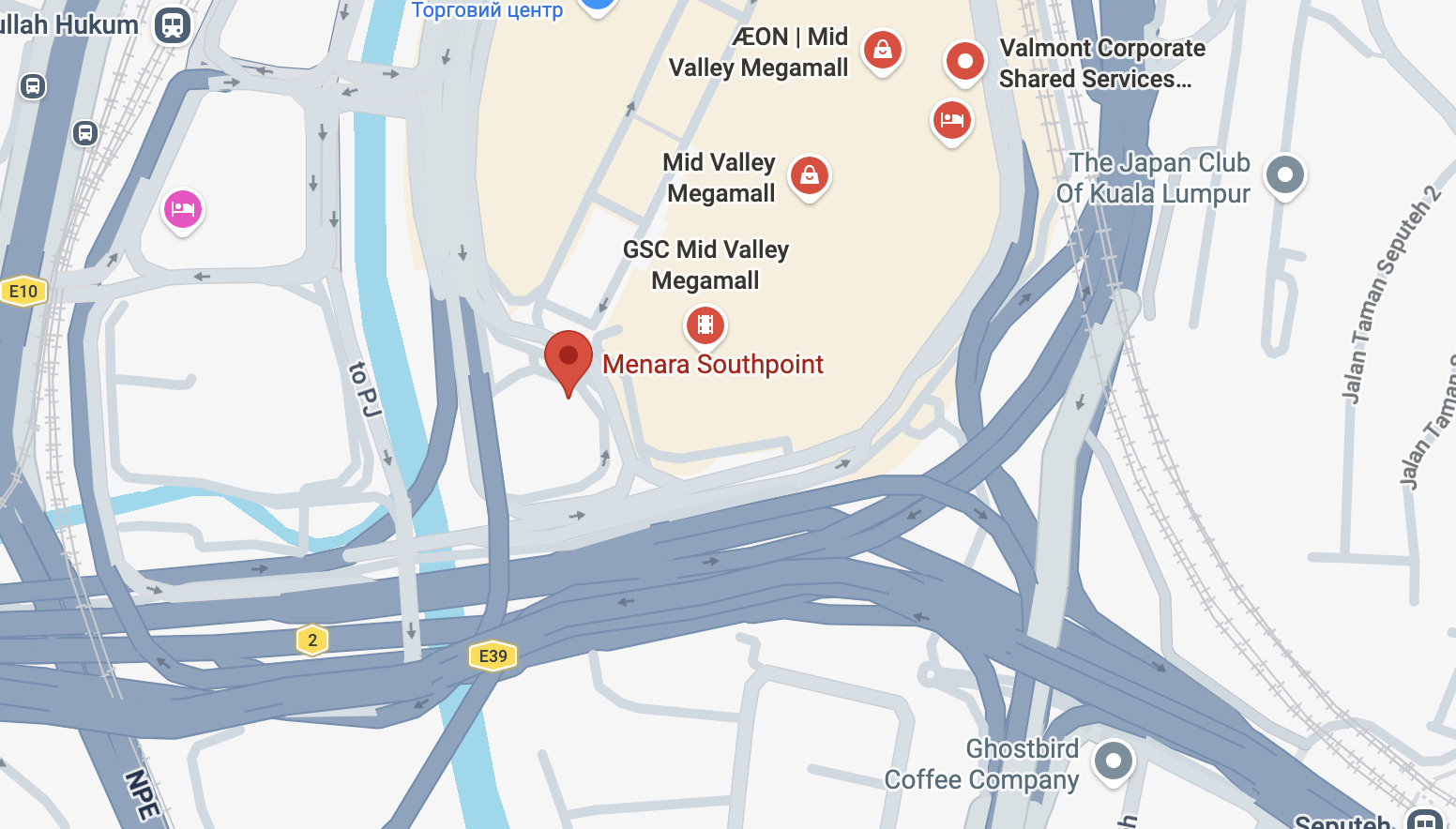 Provalis Pro service area overview in Kuala Lumpur